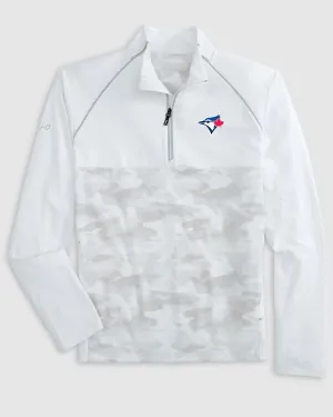 Toronto Blue Jays Keiser Camo Mixed Media 1/4 Zip