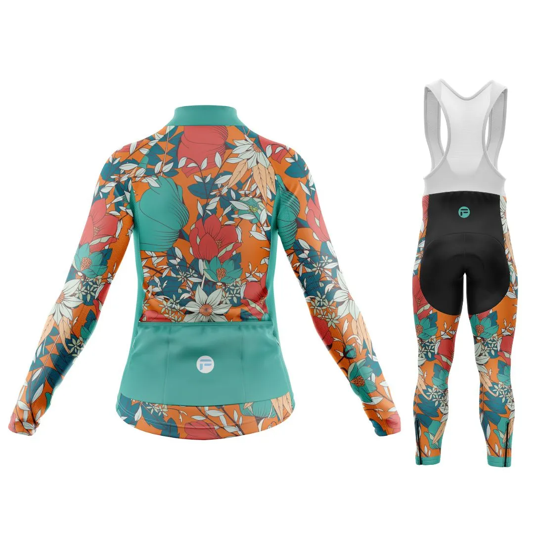 Tropical Fusion | Women's Long Sleeve Cycling Set