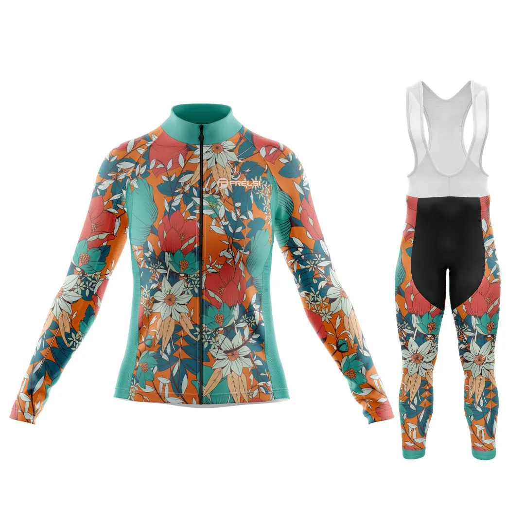 Tropical Fusion | Women's Long Sleeve Cycling Set