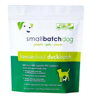 TRY & BUY: Small Batch Freeze Dried Duck Sliders Dog Food