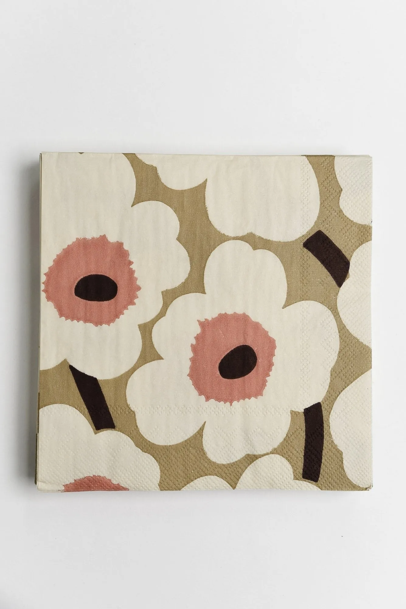 Unikko Cream Flower Napkins