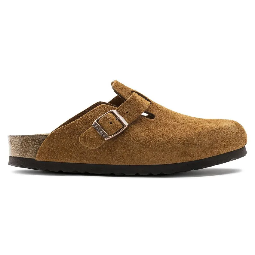 UNISEX BIRKENSTOCK BOSTON SOFT FOOT BED | MINK