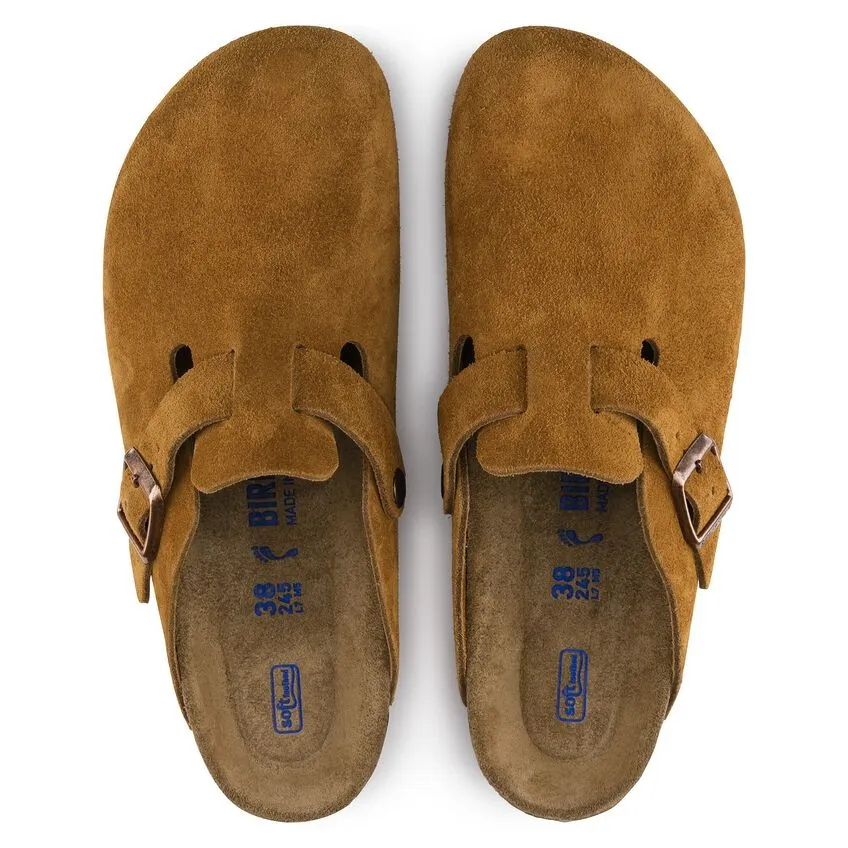 UNISEX BIRKENSTOCK BOSTON SOFT FOOT BED | MINK