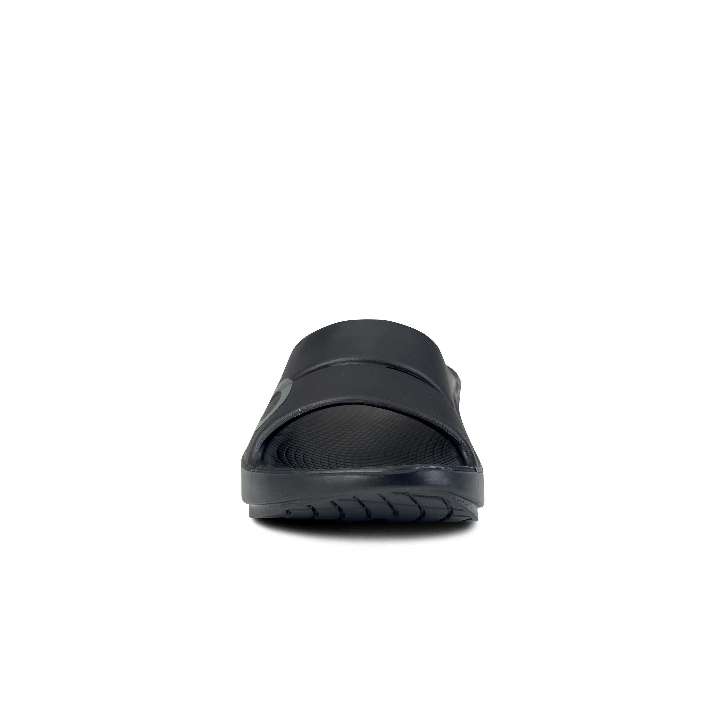 Unisex Oofos OOahh Sport Slide Sandal Color: Matrix Black