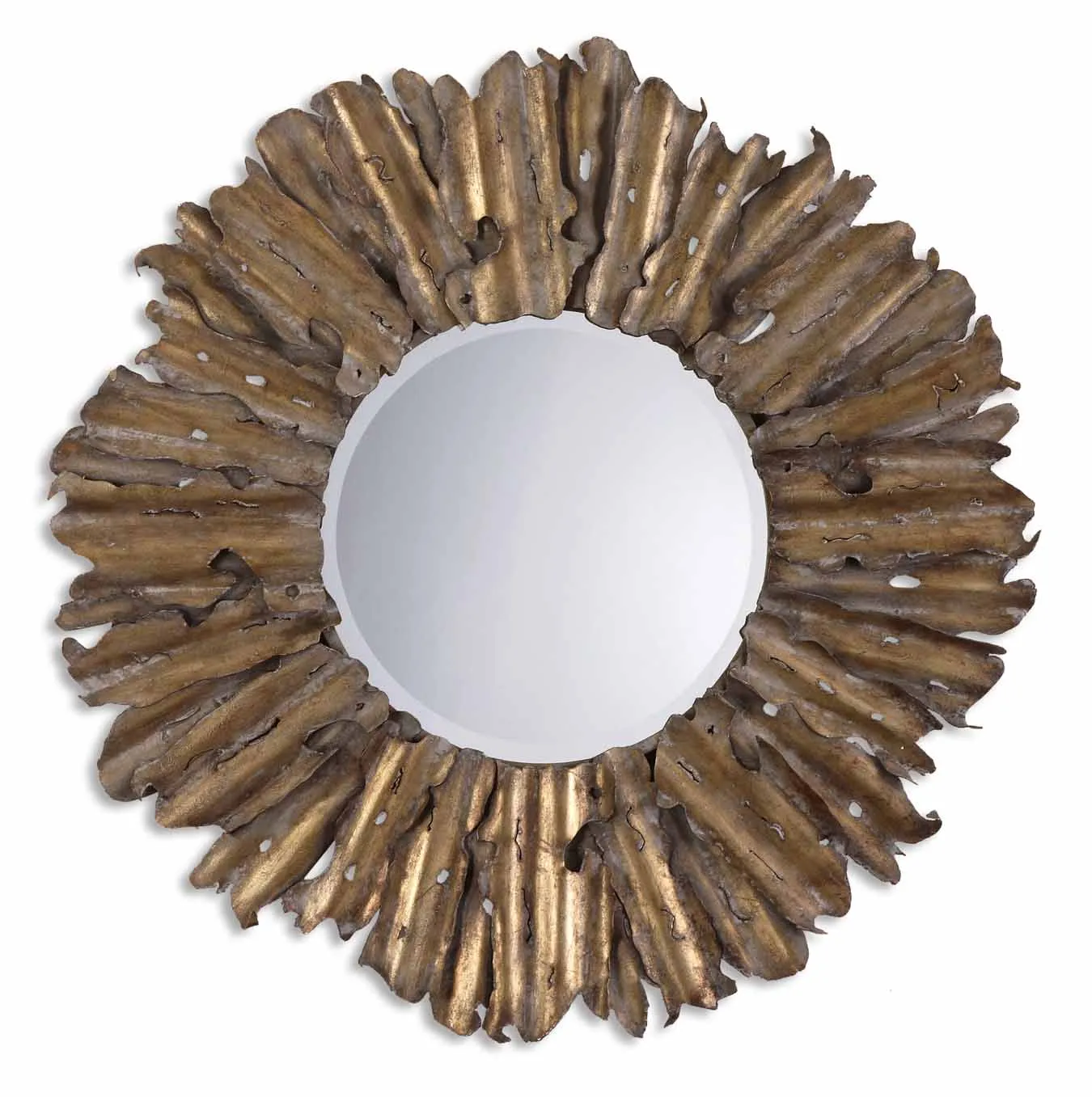 Uttermost Hemani Antique Gold Mirror