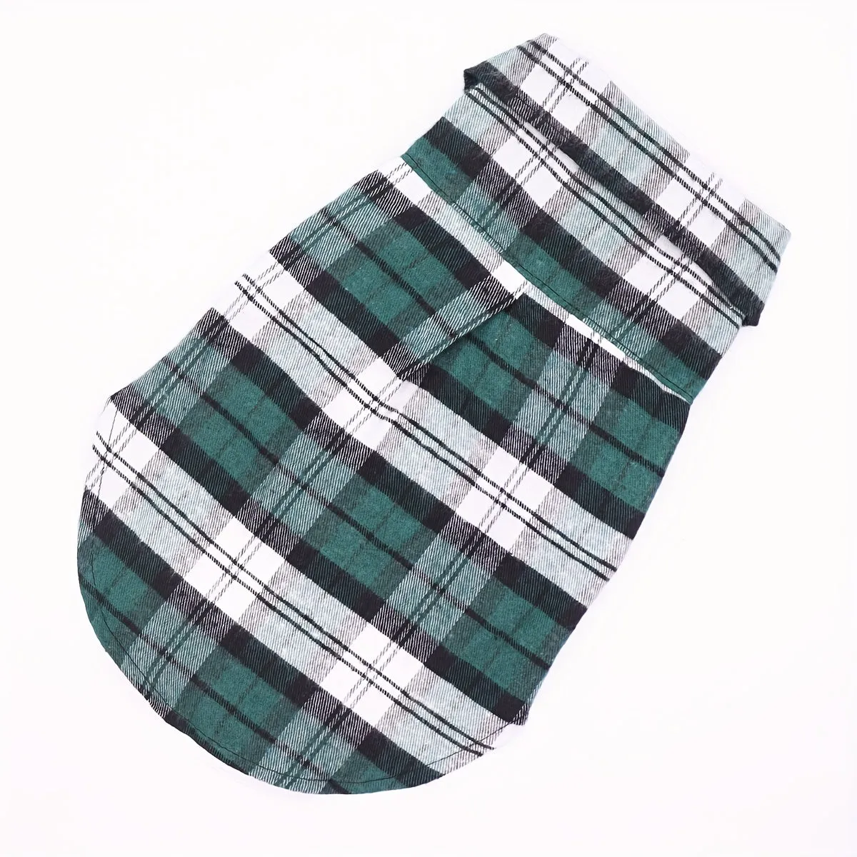 Versatile Pet Plaid Shirt Fashionable Clothing for Cats  Dogs