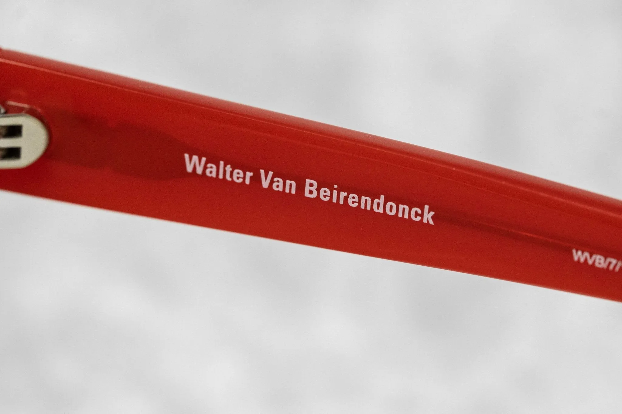 Walter Van Beirendonck Sunglasses Special Red and Grey