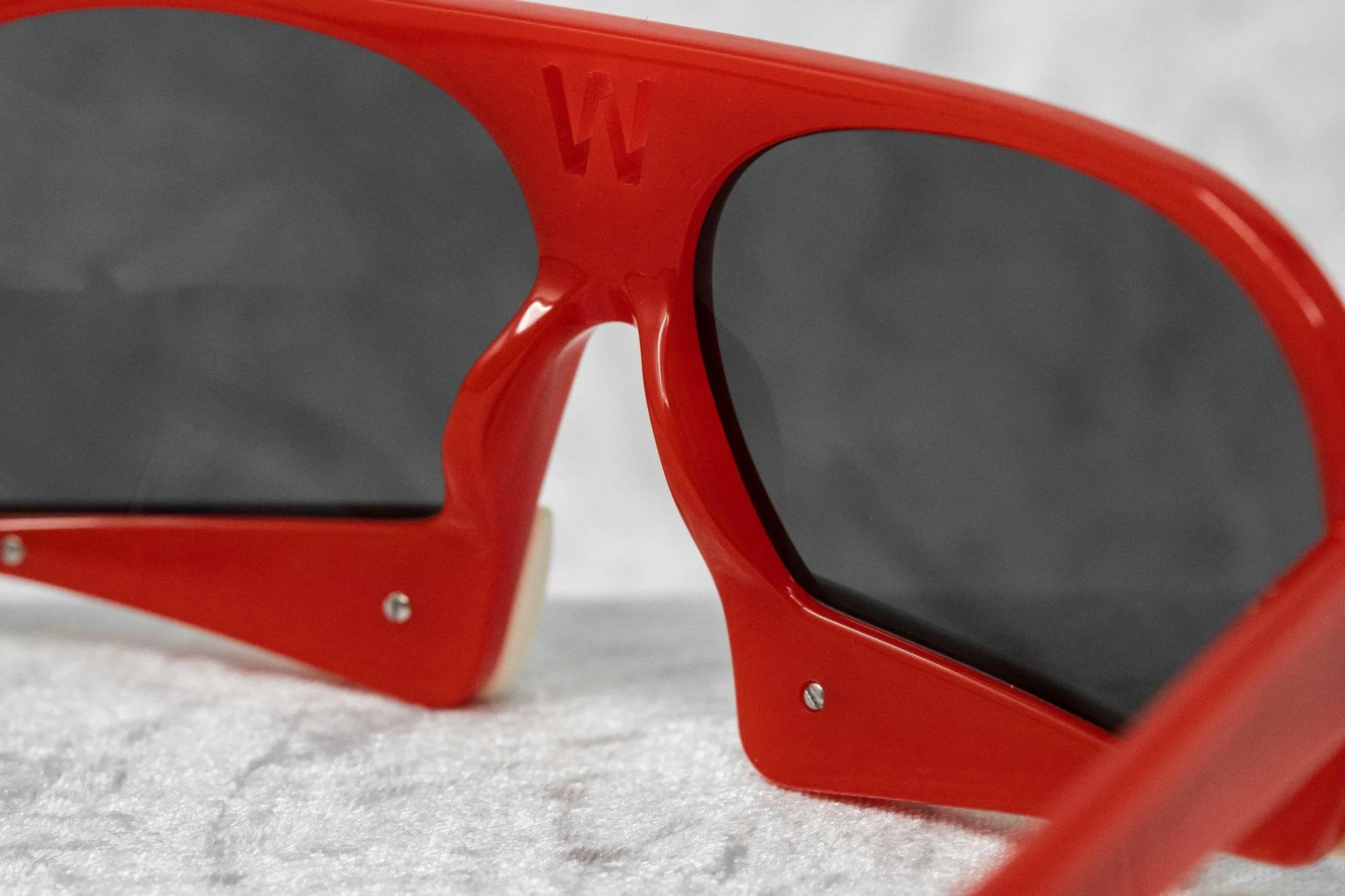 Walter Van Beirendonck Sunglasses Special Red and Grey