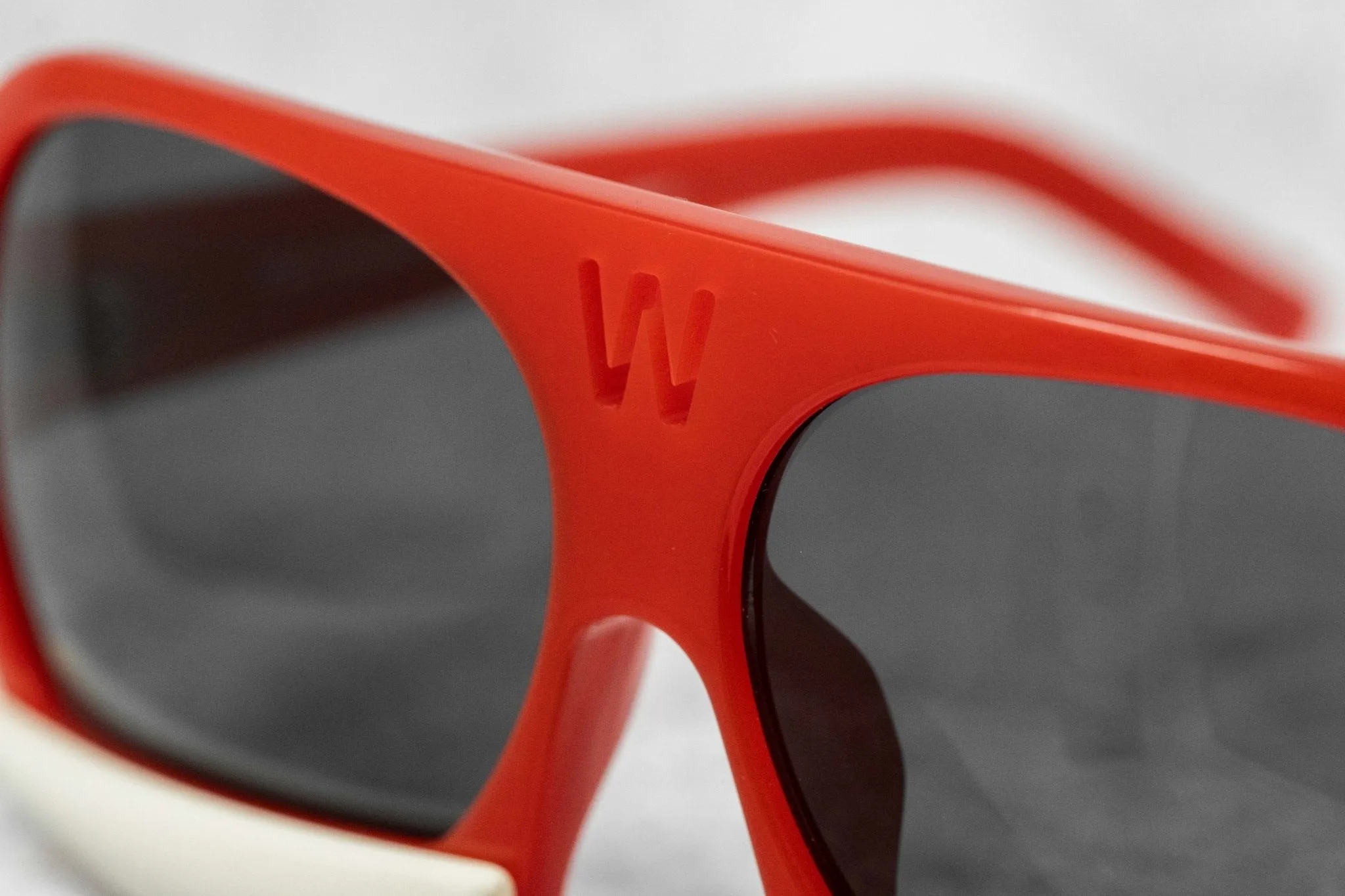 Walter Van Beirendonck Sunglasses Special Red and Grey