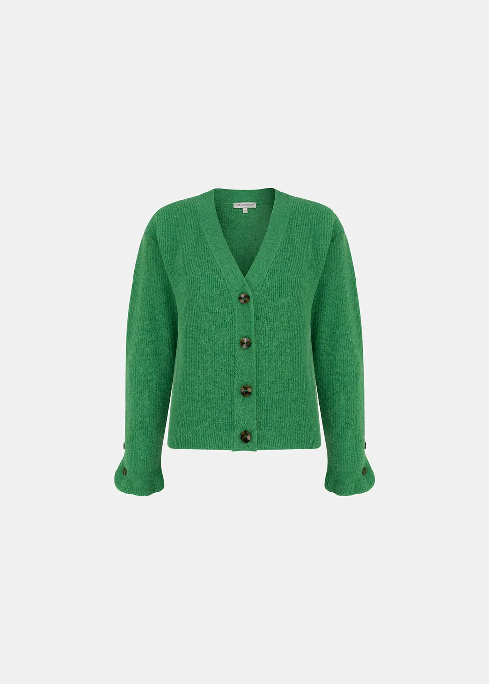 WHISPER WOOLEN CARDIGAN GREEN