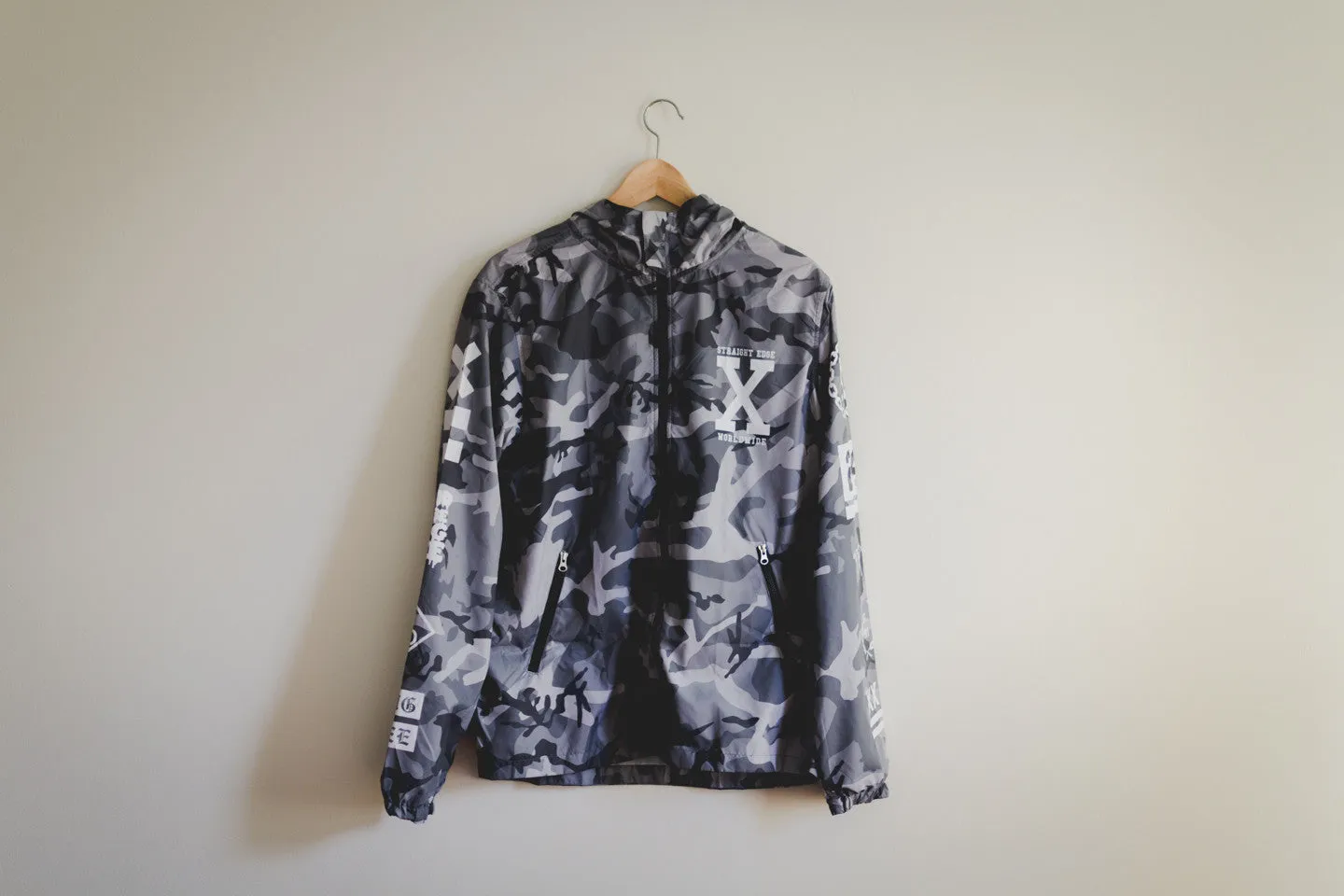 Winter Camo Windbreaker