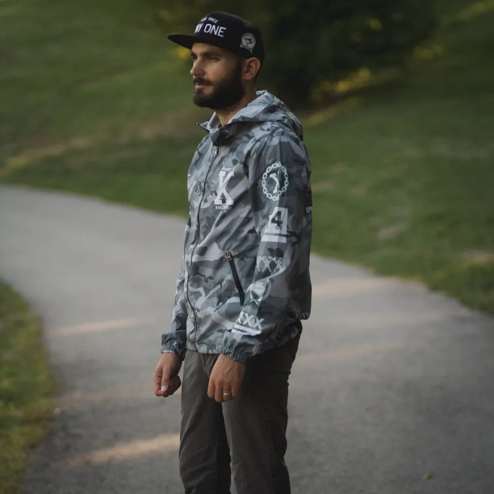 Winter Camo Windbreaker