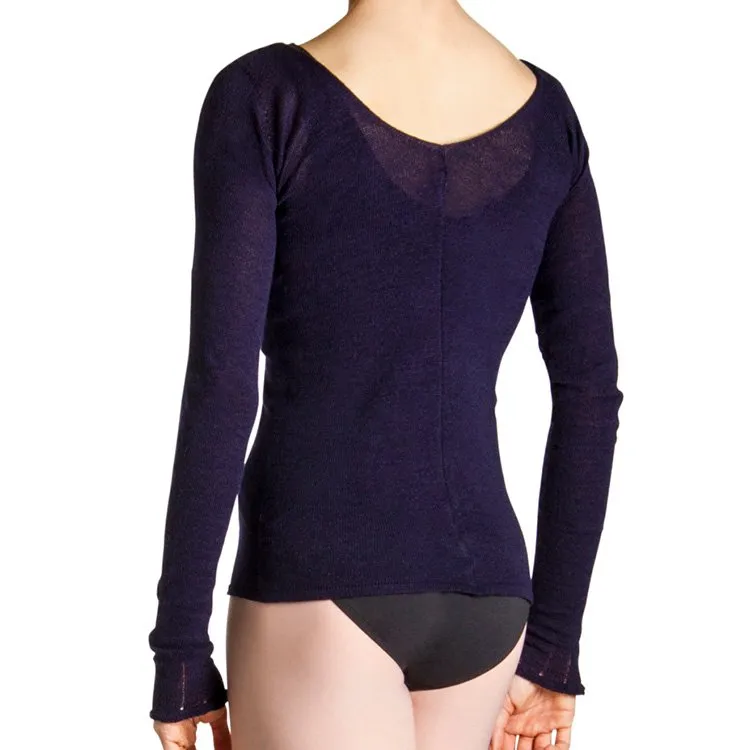 Z0105 - Bloch Kara Long Sleeve V Womens Top